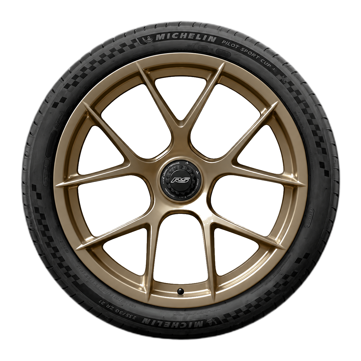 Porsche RS velg met Michelin Pilot Sport Cup band